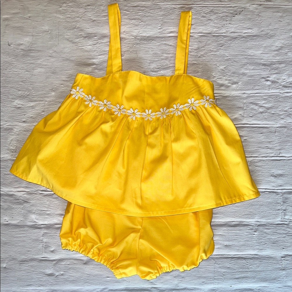Girls Summer Strappy Two-Piece Set